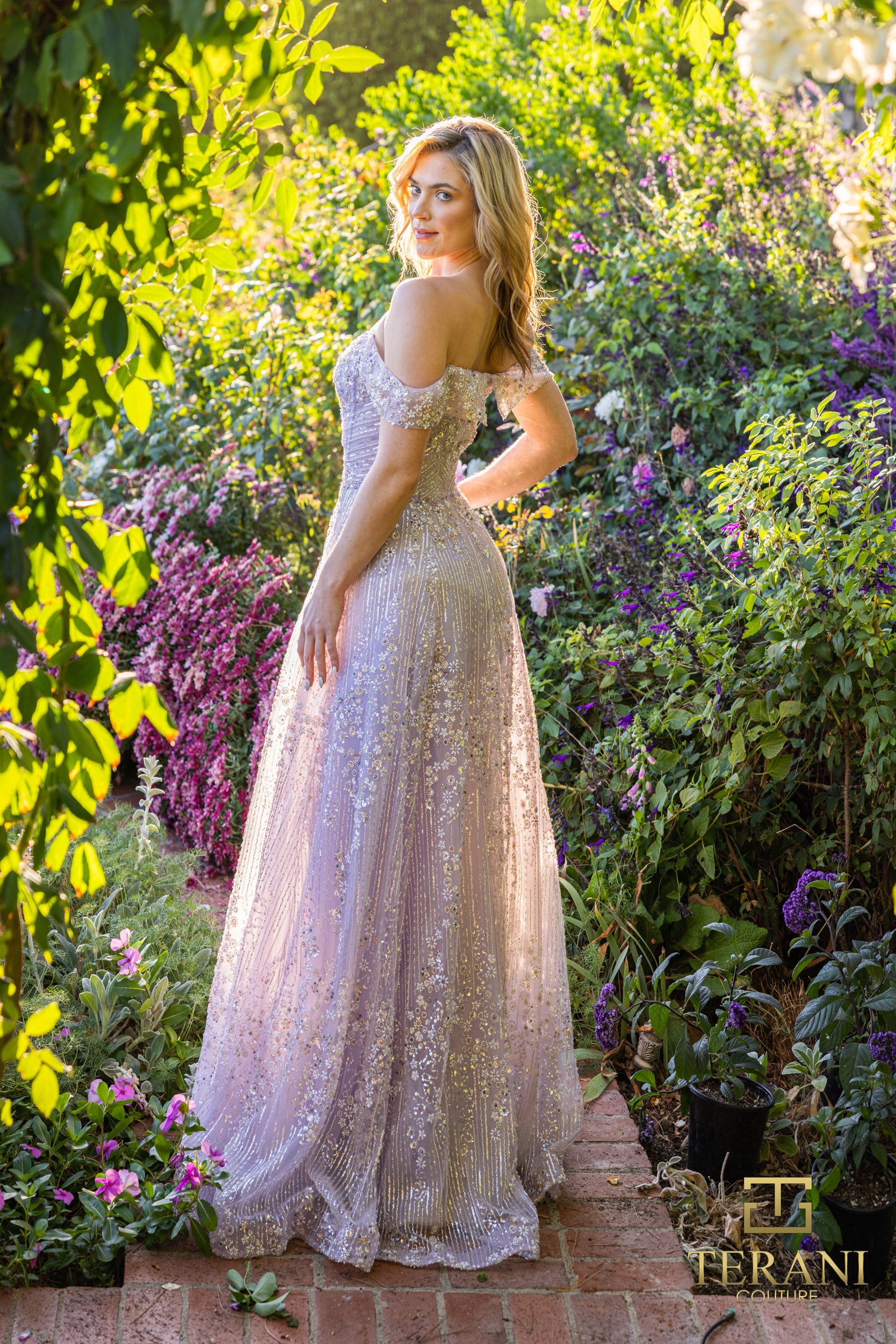 Terani Couture 251P4041 - Sweetheart Off-Shoulder Prom Gown